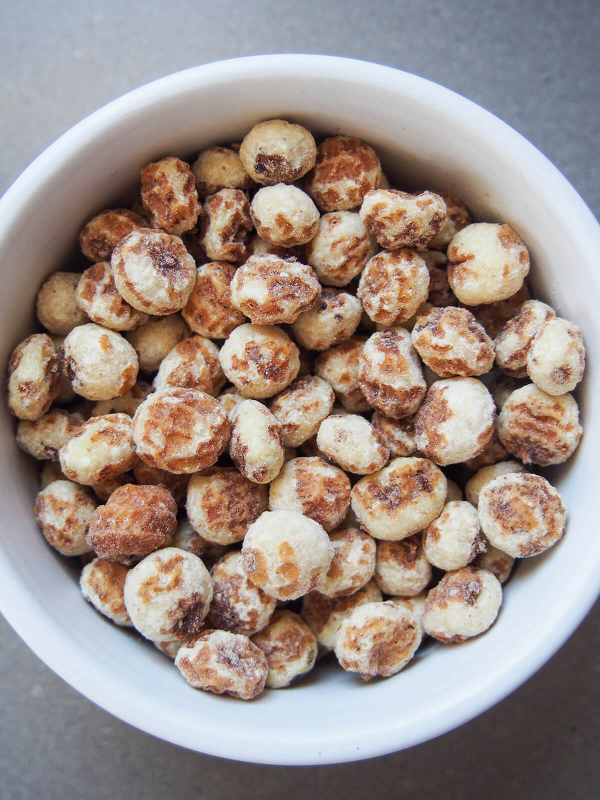 tiger nuts for horchata de chufa bowl of tiger nuts