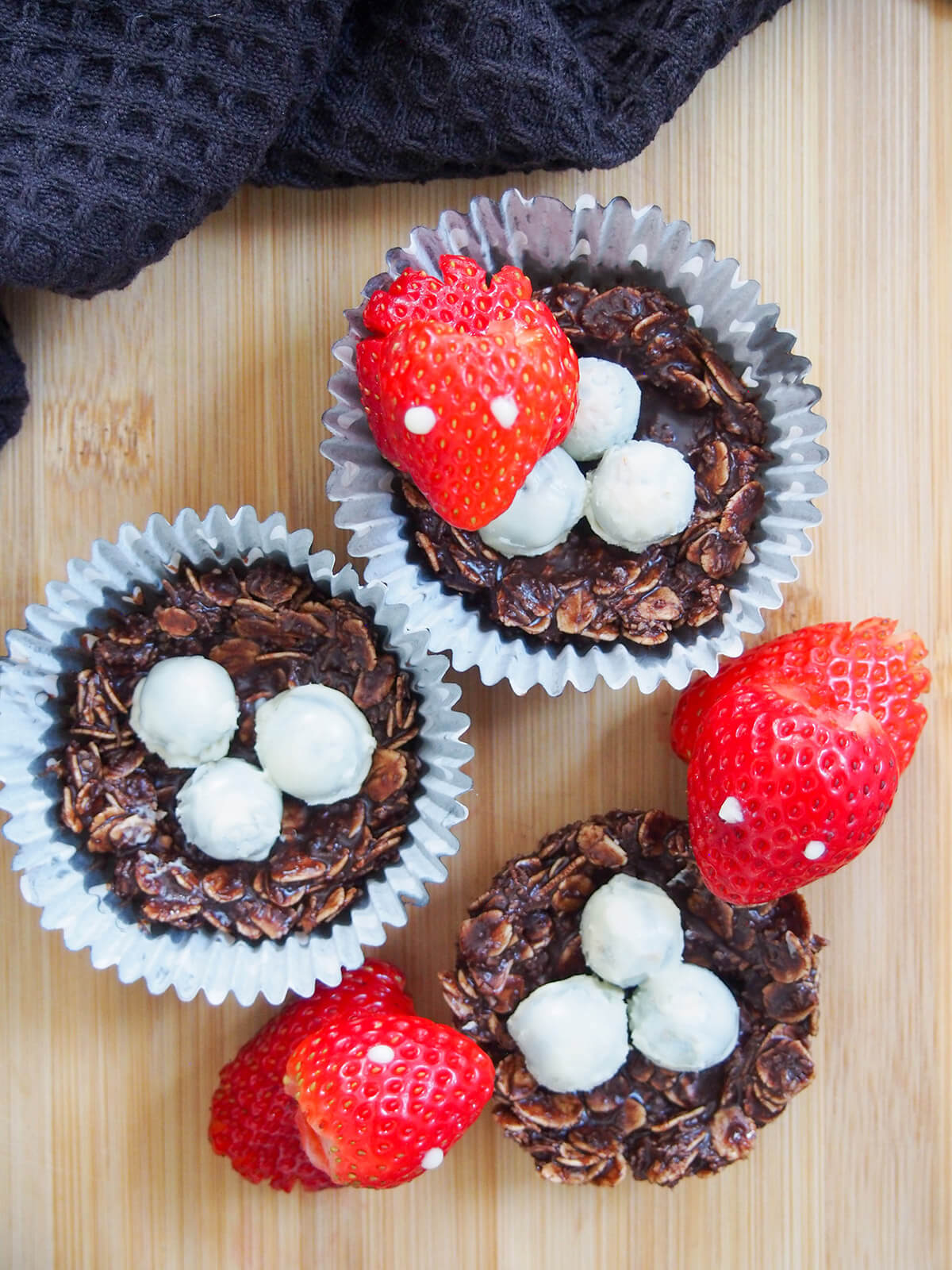 healthier Easter nests and chicks from overhead