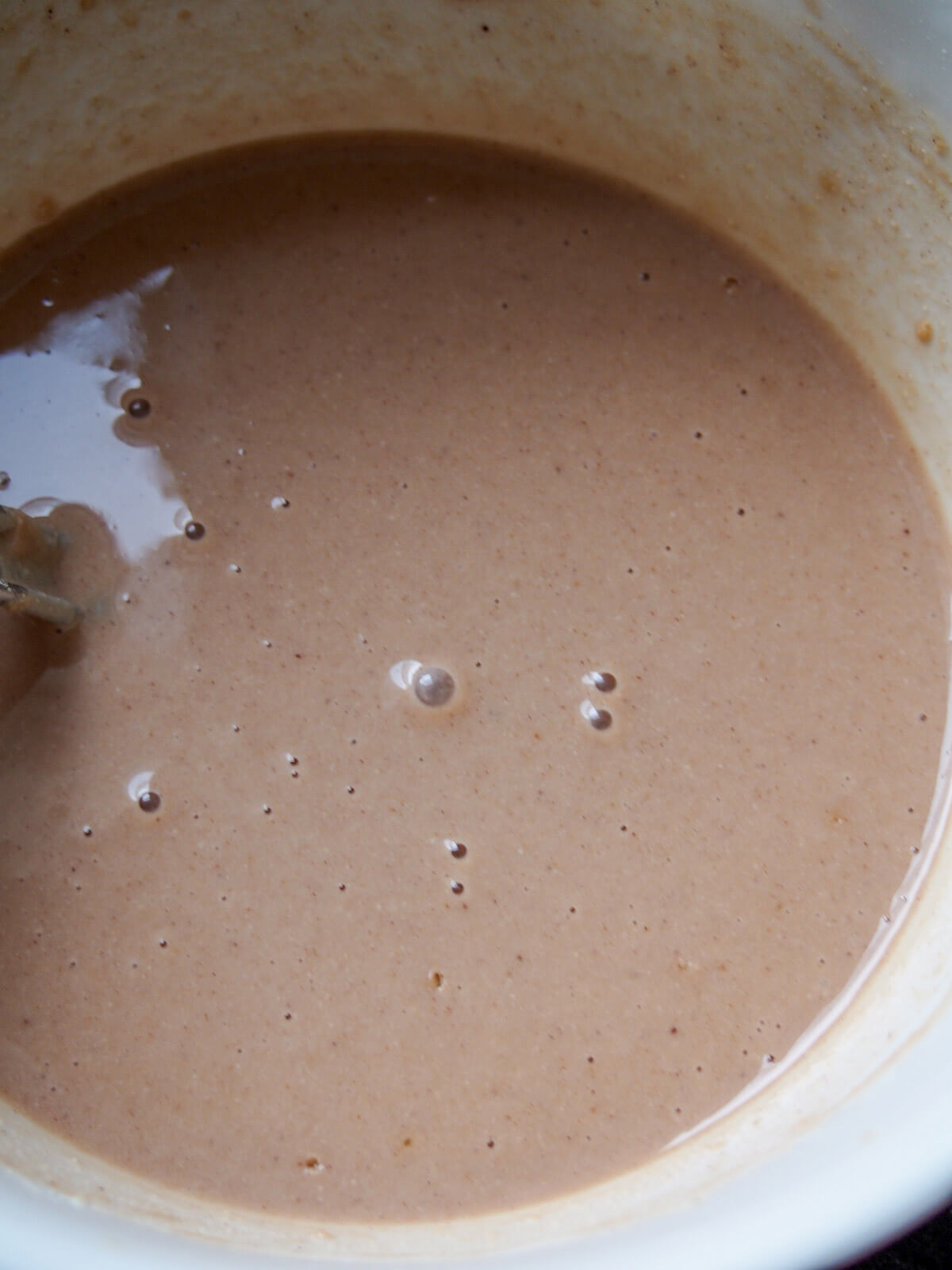 batter mixture in bowl