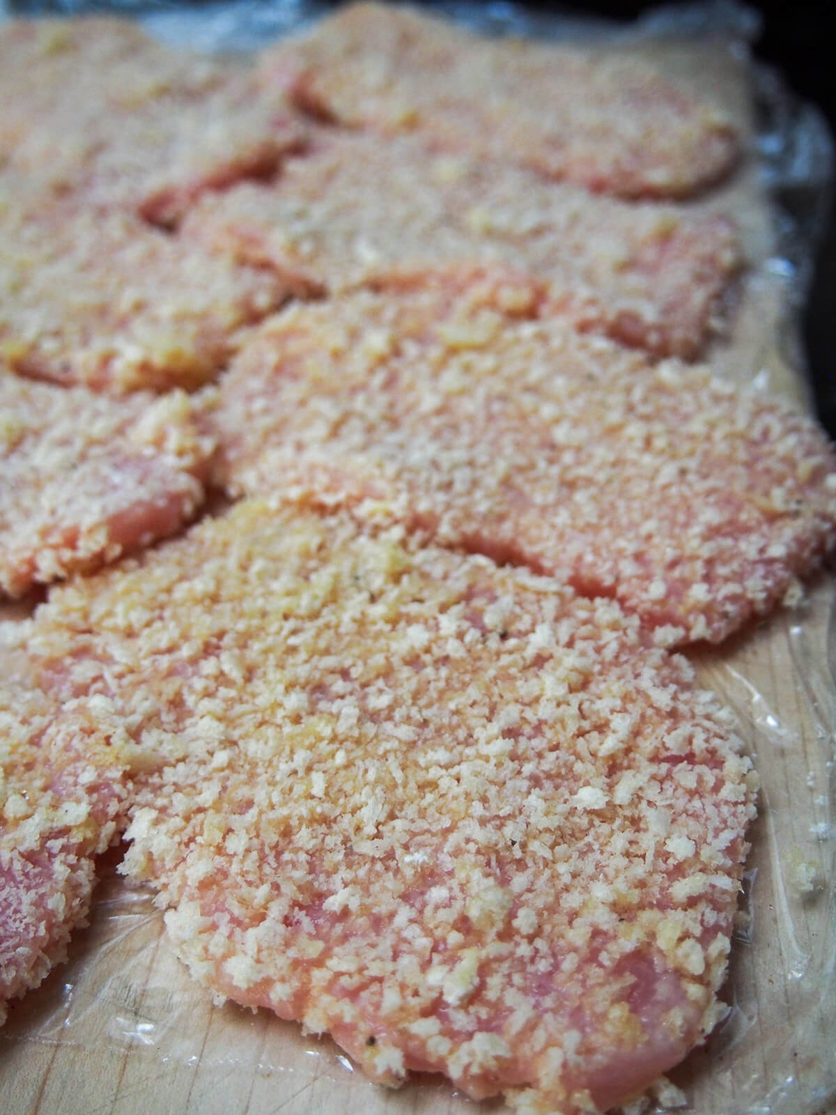 breaded pork cutlets