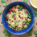 bowl of aloo chaat