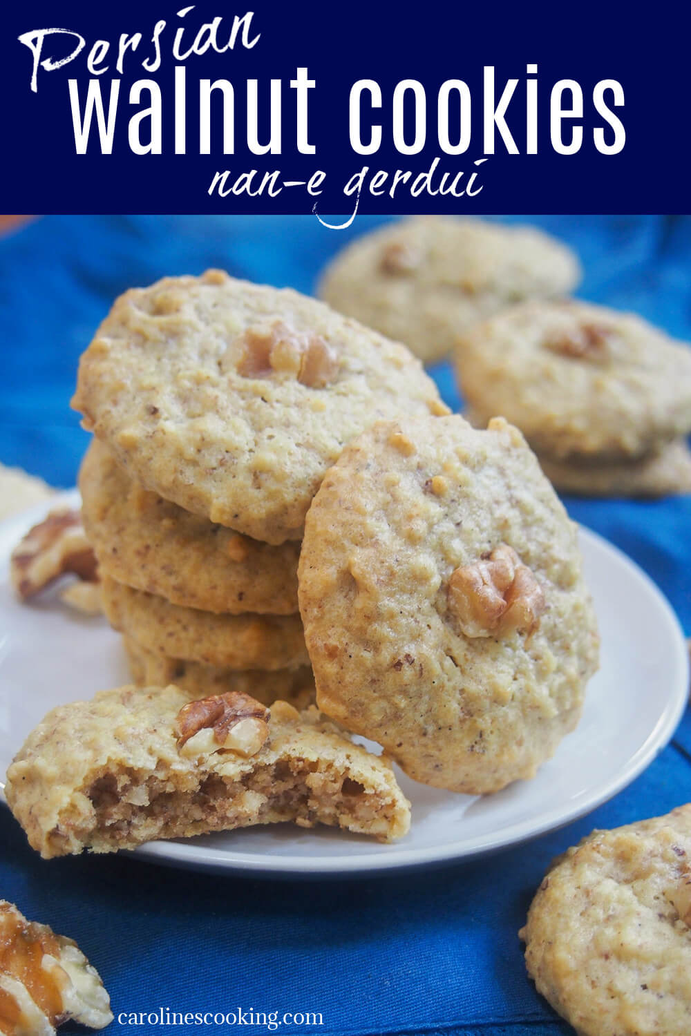 These Persian walnut cookies have only four ingredients, are naturally gluten and dairy free & so easy to make. Traditionally for Nowruz, they're a tasty treat any time. These Persian walnut cookies have only four ingredients, are naturally gluten and dairy free & so easy to make. Traditionally for Nowruz, they're a tasty treat any time.