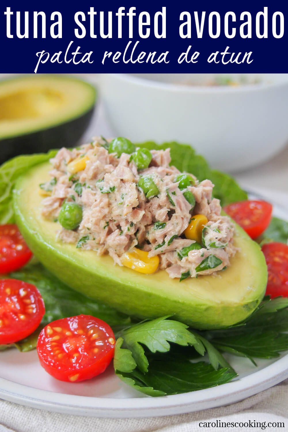 This tuna stuffed avocado is a Peruvian favorite that's incredibly easy to prepare. It's a delicious, simple combination of flavors and makes a great light, no-cook lunch or appetizer. 