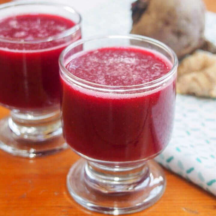 beet apple ginger juice