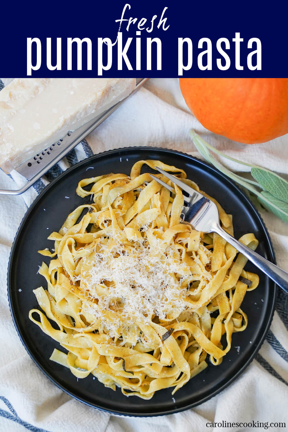 This pumpkin pasta is a delicious way to enjoy a touch of fall in homemade pasta with real pumpkin in the dough. With a subtle savory flavor, and everything that makes homemade pasta so good. This pumpkin pasta is a delicious way to enjoy a touch of fall in homemade pasta with real pumpkin in the dough. With a subtle savory flavor, and everything that makes homemade pasta so good.